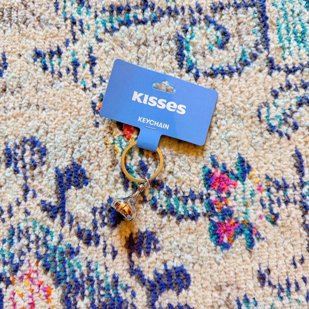 Hershey's Kisses Charm Keychain Candy Lover Gift Novelty